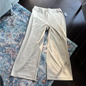 NEW! Vince Camuto Elegant Cream Women's Wide-Leg Dress Pants